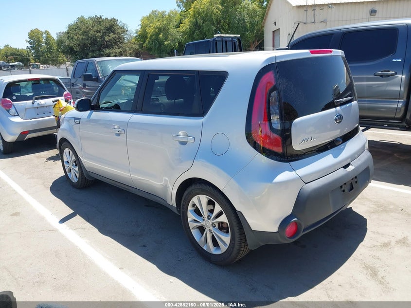 2014 Kia Soul + VIN: KNDJP3A58E7733892 Lot: 42882160