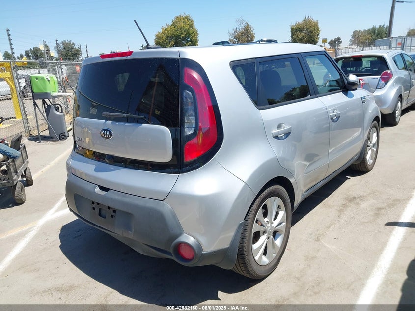 2014 Kia Soul + VIN: KNDJP3A58E7733892 Lot: 42882160
