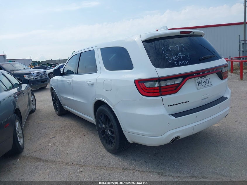Vin: 1c4rdhag9ec975642, lot: 43375902, dodge durango sxt 20143