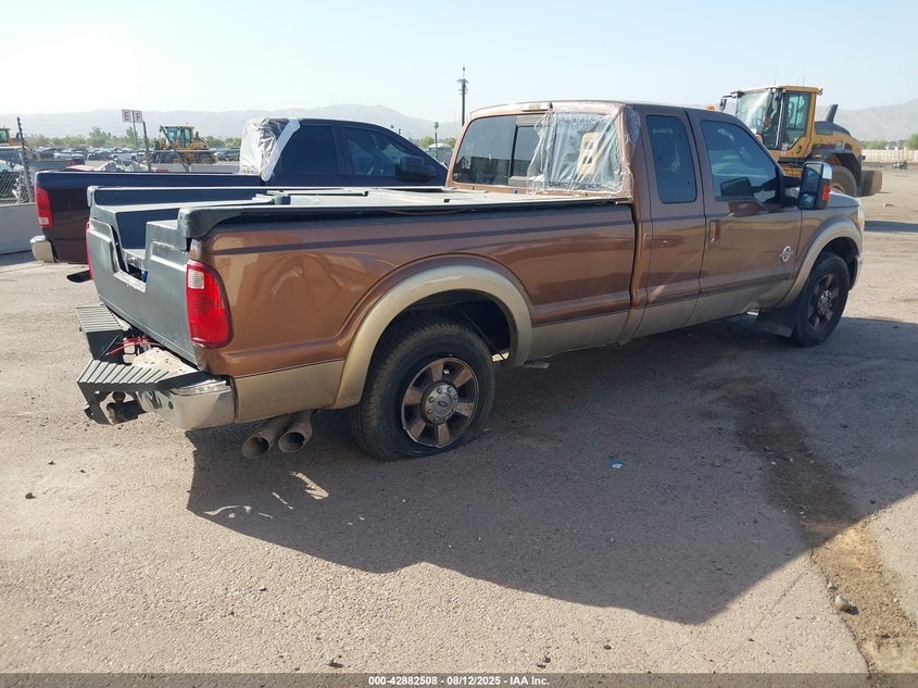 Vin: 1ft7x2at2bea91342, lot: 43376177, ford f-250 lariat 20114