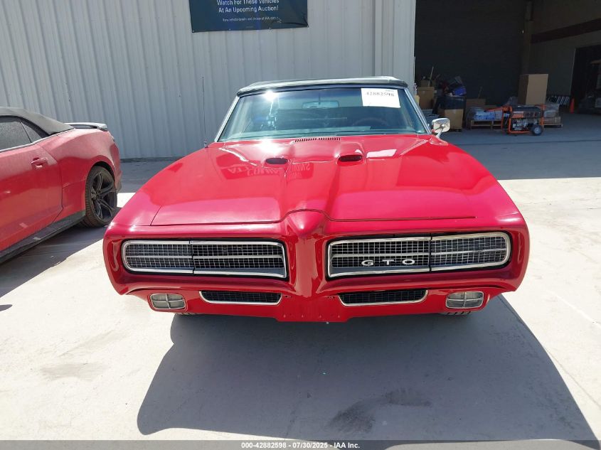 1969 Pontiac Gto VIN: 2426798159534 Lot: 42882598