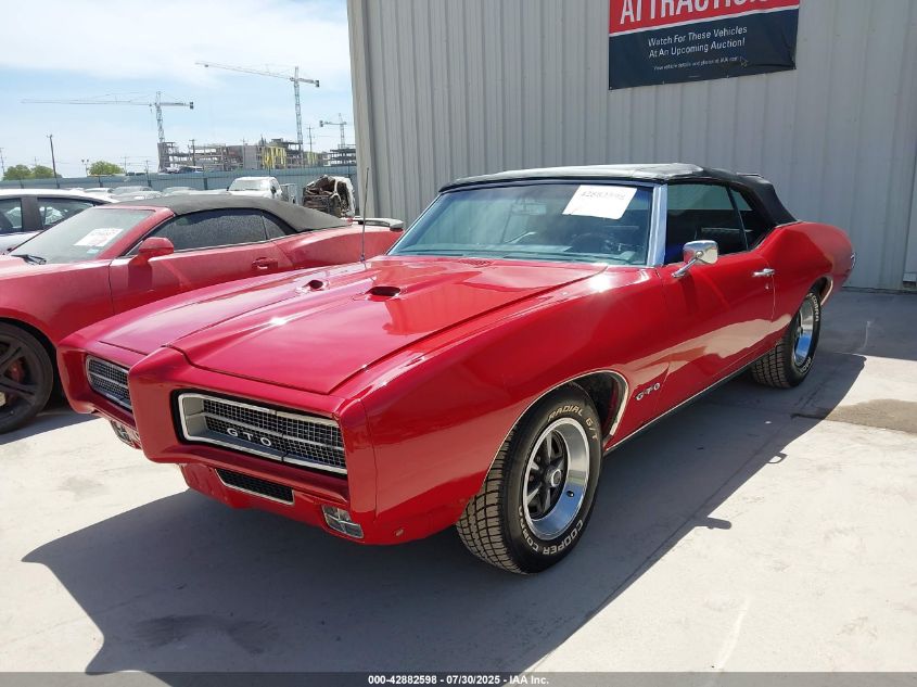 1969 Pontiac Gto VIN: 2426798159534 Lot: 42882598