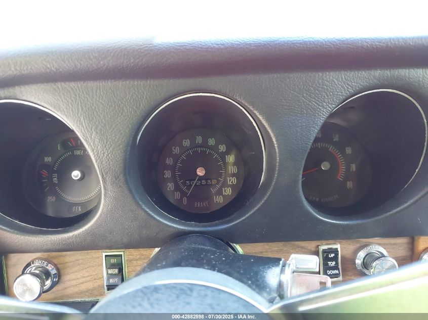 1969 Pontiac Gto VIN: 2426798159534 Lot: 42882598