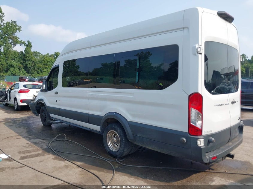 Vin: 1fbvu4xmxjka02536, lot: 43376502, ford transit-350 20183