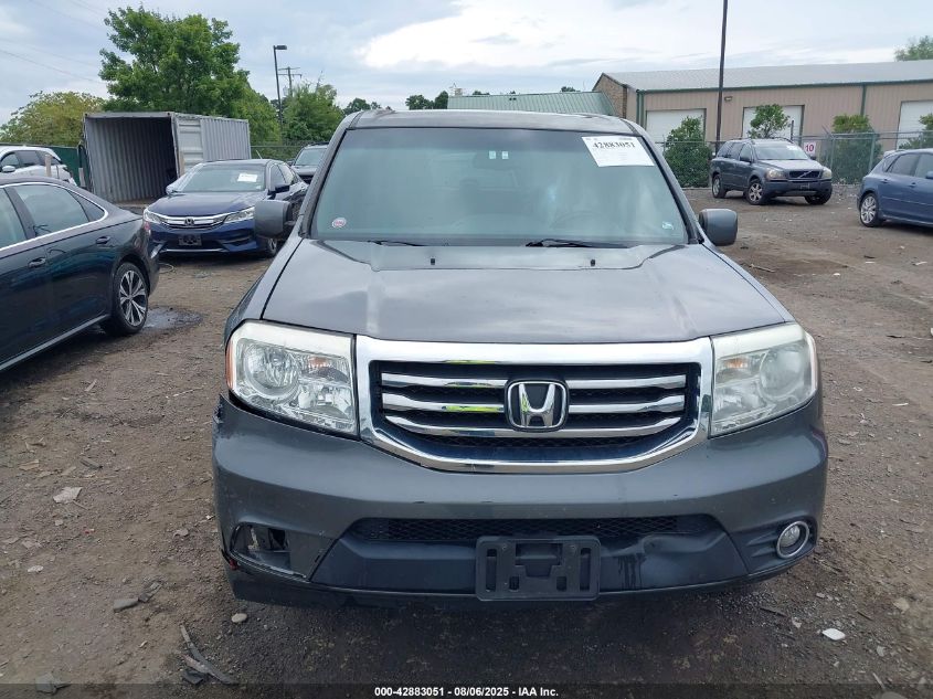 2013 Honda Pilot Ex-L VIN: 5FNYF4H51DB008950 Lot: 42883051