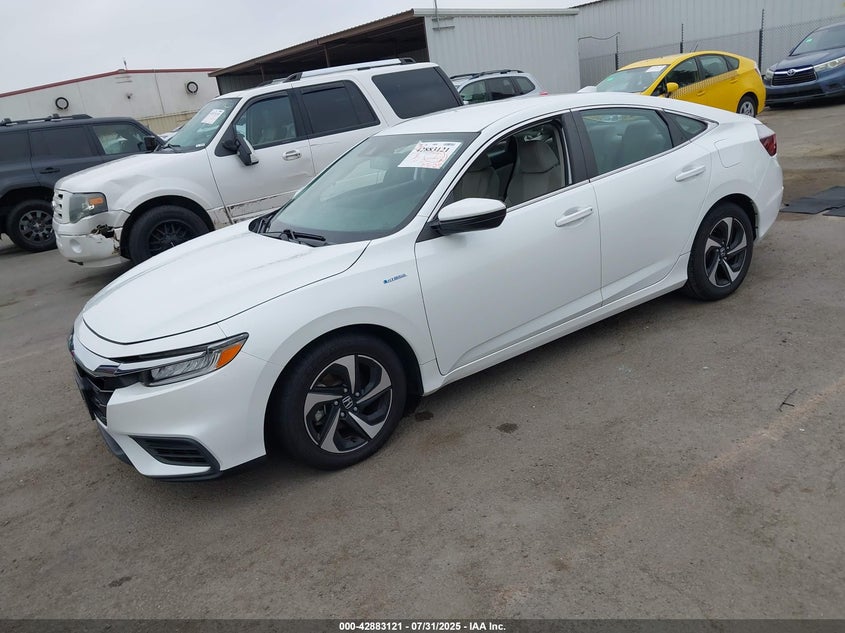Vin: 19xze4f55ne002344, lot: 43376790, honda insight ex 20222