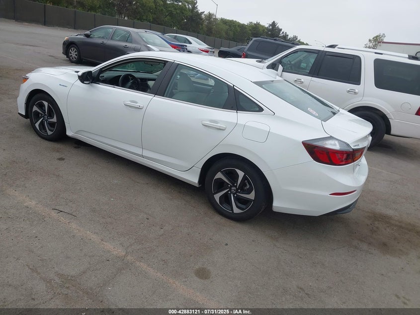 Vin: 19xze4f55ne002344, lot: 43376790, honda insight ex 20223