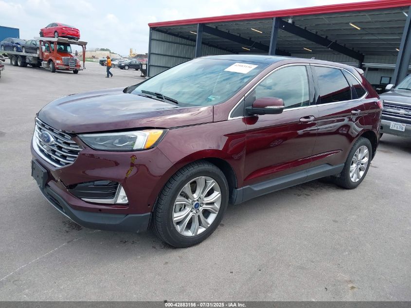 2019 FORD EDGE TITANIUM - 2FMPK4K99KBC12002