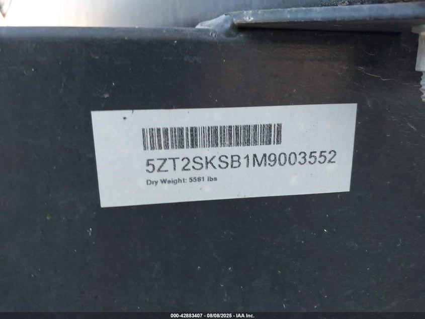 5ZT2SKSB1M9003552 2021   photo no. 9