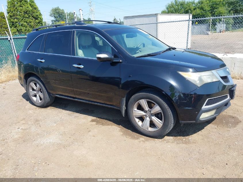 Vin: 2hnyd2h4xbh517082, lot: 43377108, acura mdx technology package 2011 img_1