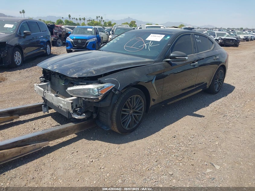 Vin: kmtg34la2ku014495, lot: 43377112, genesis g70 2.0t advanced 20192