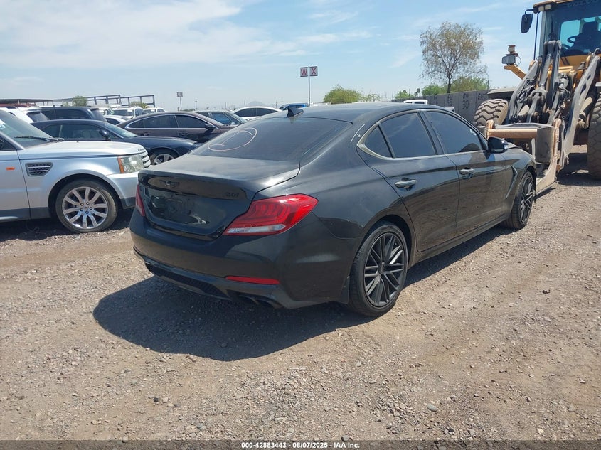Vin: kmtg34la2ku014495, lot: 43377112, genesis g70 2.0t advanced 20194
