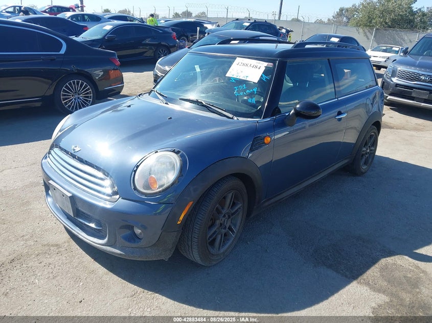 Vin: wmwzf3c51bt187763, lot: 43377153, mini cooper clubman 20112