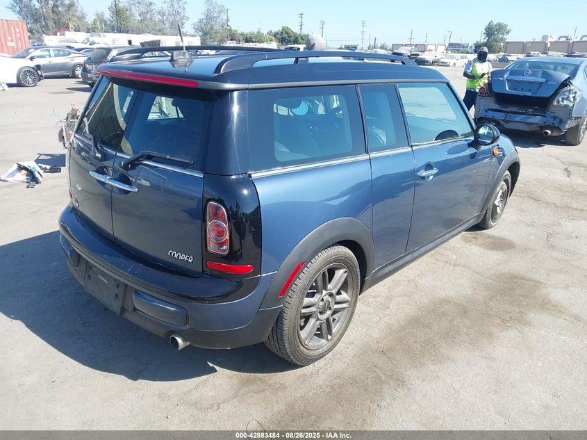 Vin: wmwzf3c51bt187763, lot: 43377153, mini cooper clubman 20114
