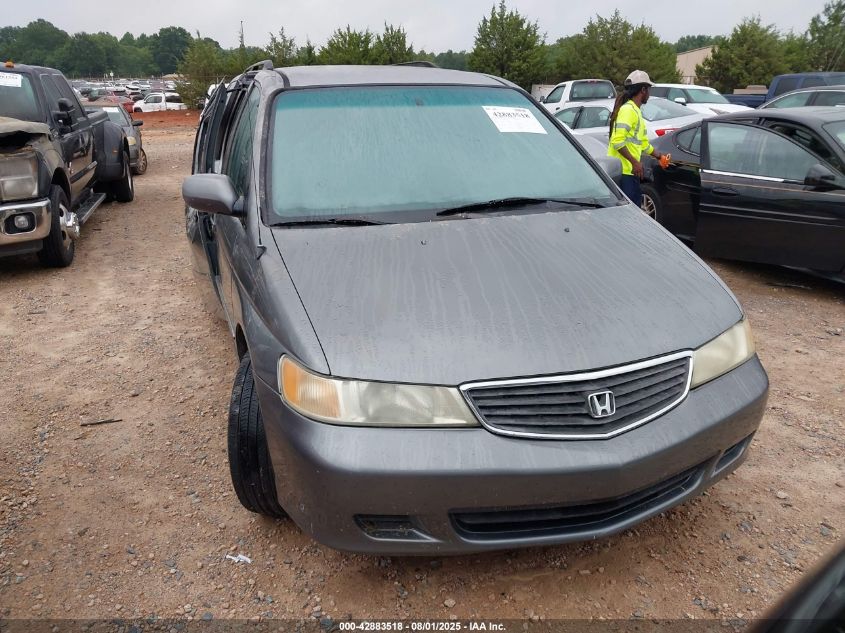 2001 Honda Odyssey VIN: 2HRKL18611H563494 Lot: 42883518