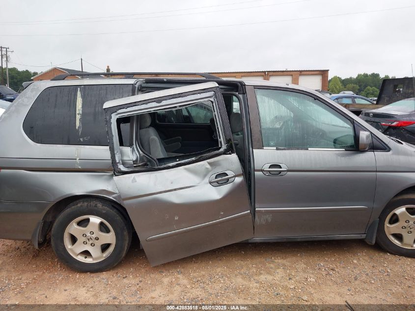 2001 Honda Odyssey VIN: 2HRKL18611H563494 Lot: 42883518