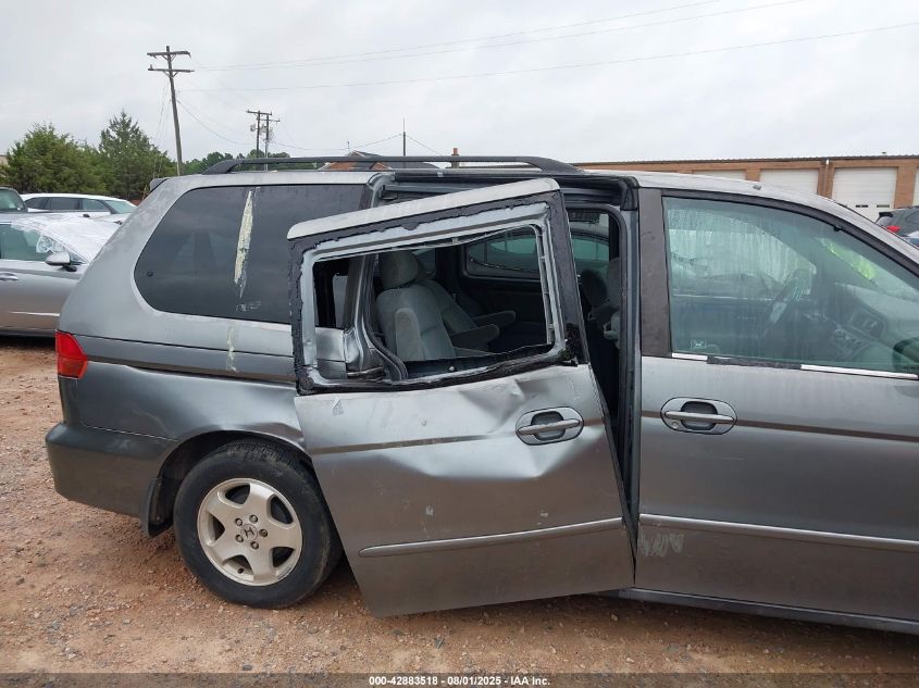 2001 Honda Odyssey VIN: 2HRKL18611H563494 Lot: 42883518