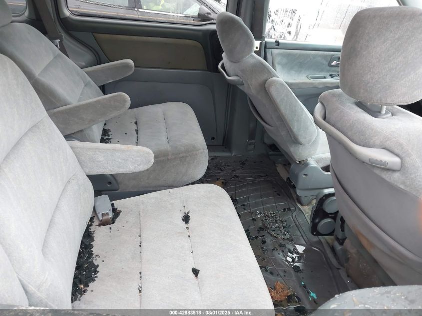 2001 Honda Odyssey VIN: 2HRKL18611H563494 Lot: 42883518