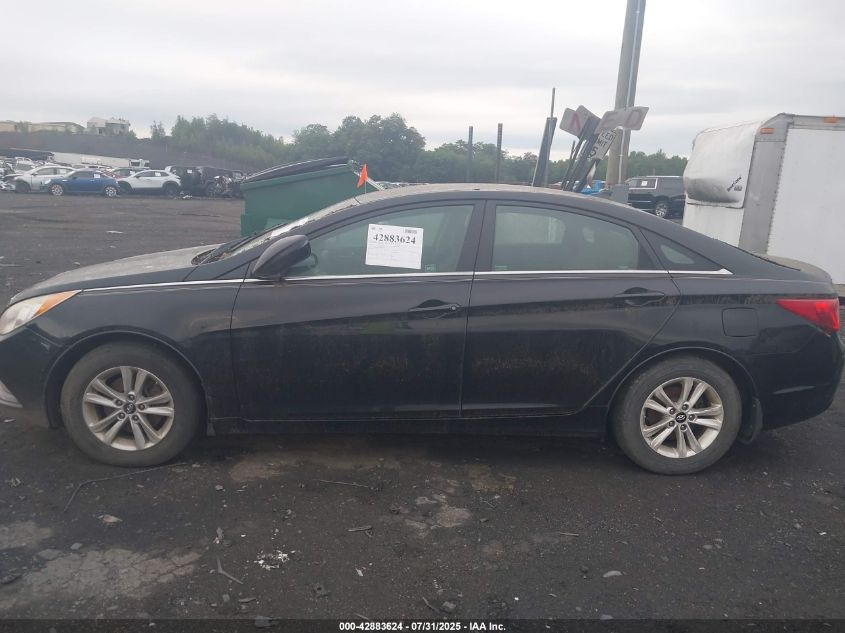 2013 Hyundai Sonata Gls VIN: 5NPEB4AC3DH660980 Lot: 42883624