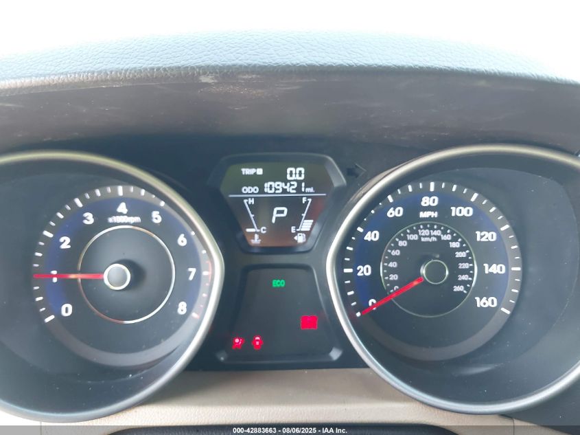 2013 Hyundai Elantra Gls VIN: 5NPDH4AE9DH231144 Lot: 42883663