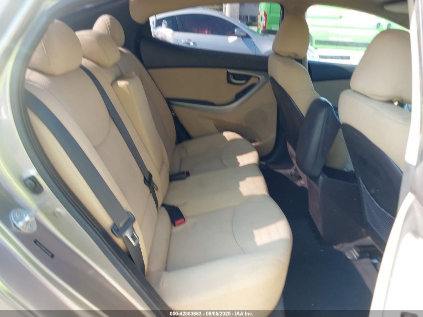 2013 Hyundai Elantra Gls VIN: 5NPDH4AE9DH231144 Lot: 42883663