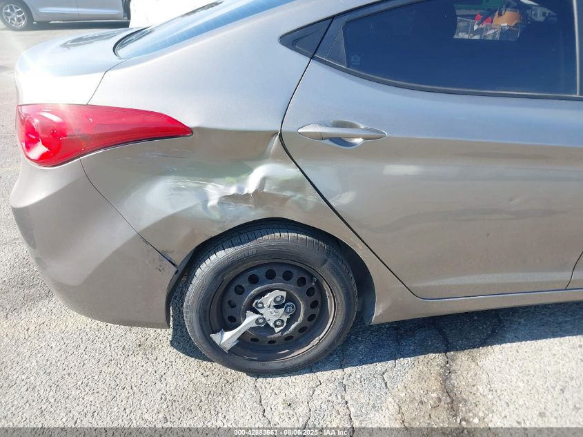 2013 Hyundai Elantra Gls VIN: 5NPDH4AE9DH231144 Lot: 42883663