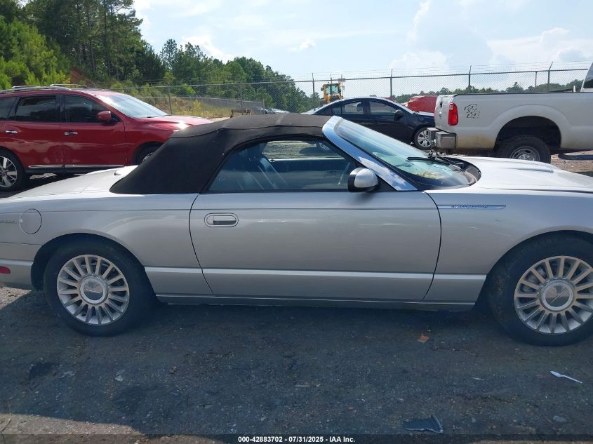 2005 Ford Thunderbird 50Th Anniversary VIN: 1FAHP60A35Y102191 Lot: 42883702