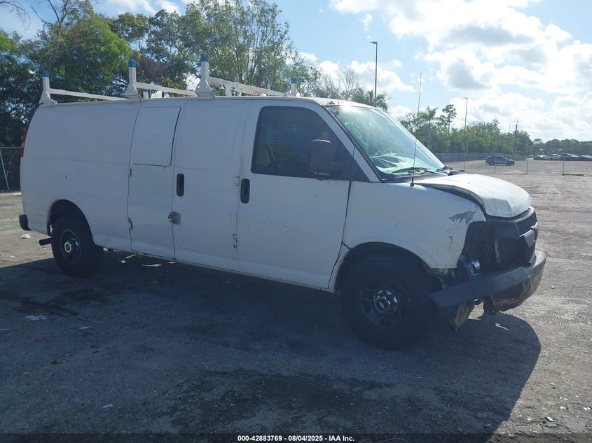 1GCGG29V771168159 2007 Chevrolet Express Work Van auction photo 1