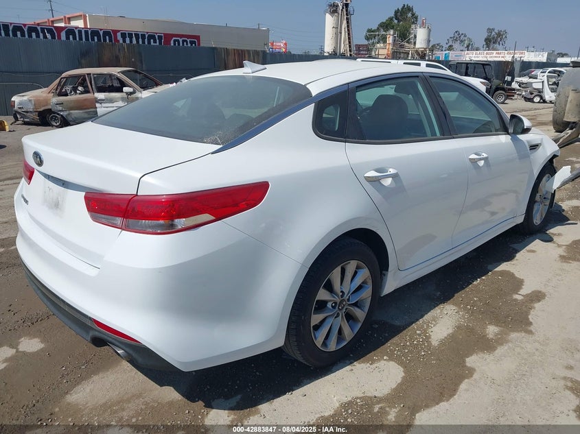 Vin: 5xxgu4l31gg033744, lot: 43377516, kia optima ex 20164