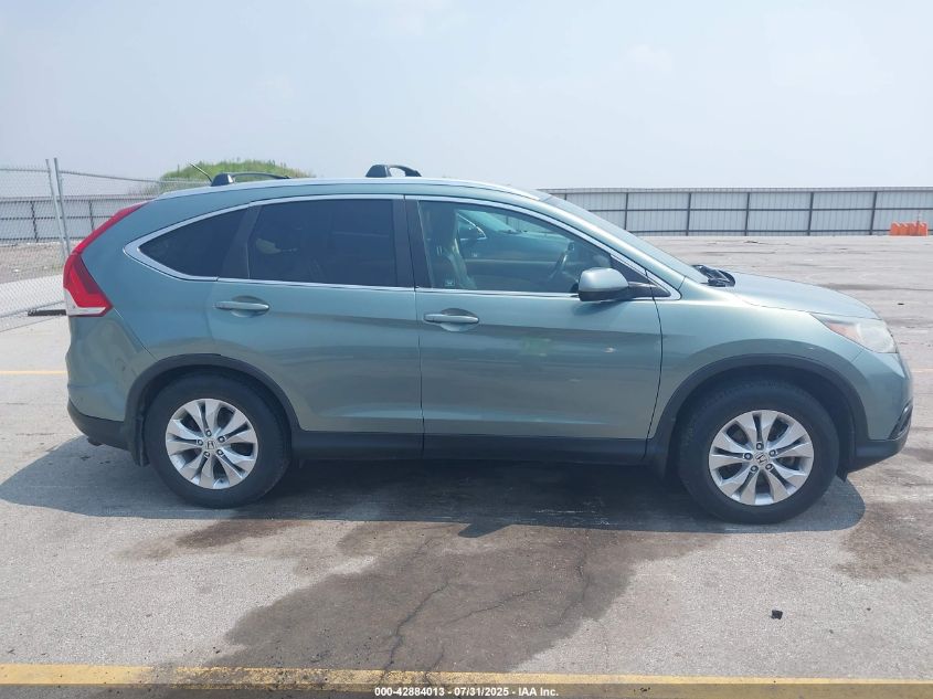 2012 Honda Cr-V Ex-L VIN: 2HKRM4H70CH634582 Lot: 42884013