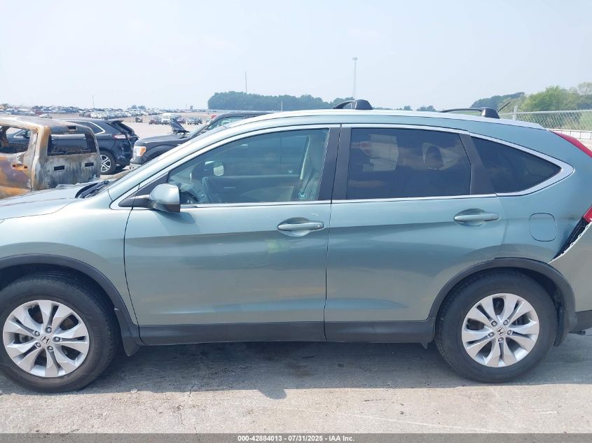 2012 Honda Cr-V Ex-L VIN: 2HKRM4H70CH634582 Lot: 42884013
