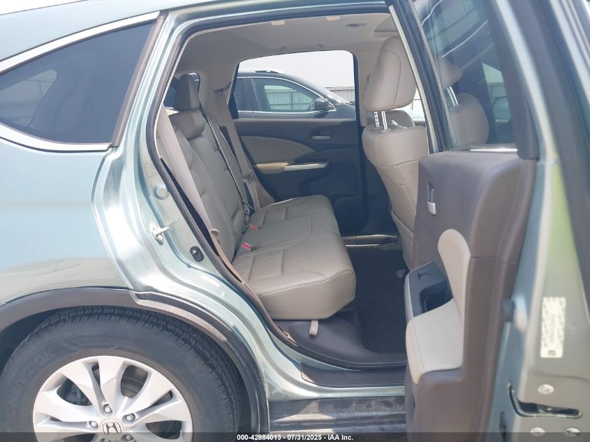 2012 Honda Cr-V Ex-L VIN: 2HKRM4H70CH634582 Lot: 42884013