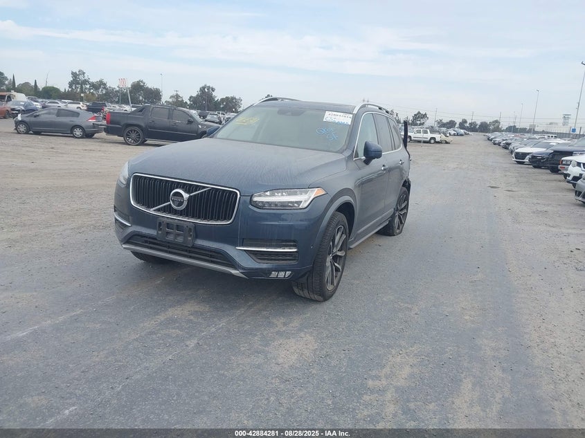 Vin: yv4a22pk3j1327566, lot: 43377950, volvo xc90 t6 momentum 20182