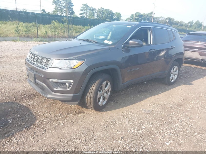 2021 Jeep Compass 2.4 Latitude 4x4 Grey Lot 111042884433 Vin 3C4NJDBB1MT506812