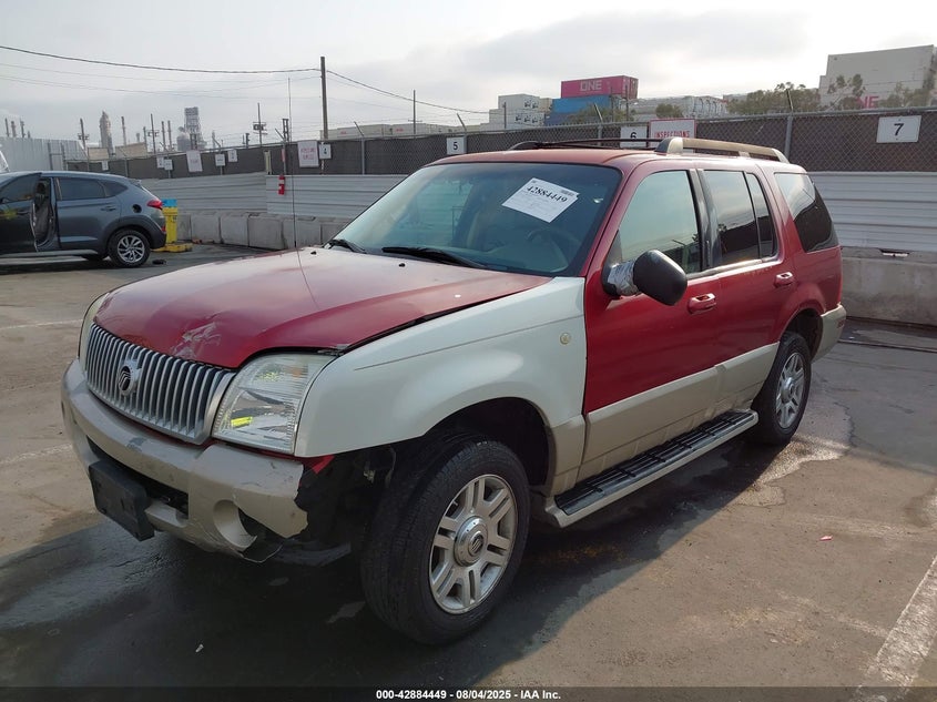 4M2ZU86E25ZJ31604 2005 MERCURY MOUNTAINEER photo no. 2
