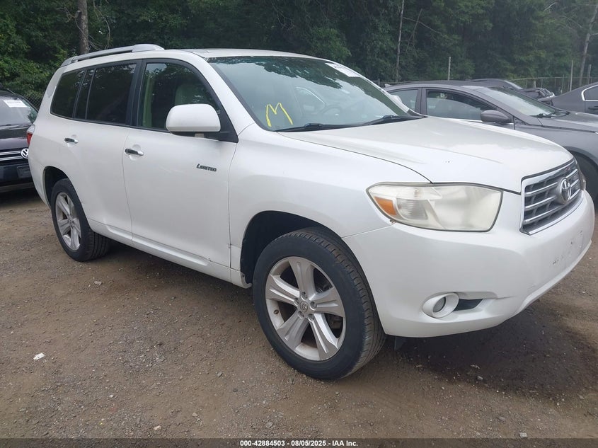 5TDDK3EH3AS012007 2010 Toyota Highlander Limited V6 auction photo 1