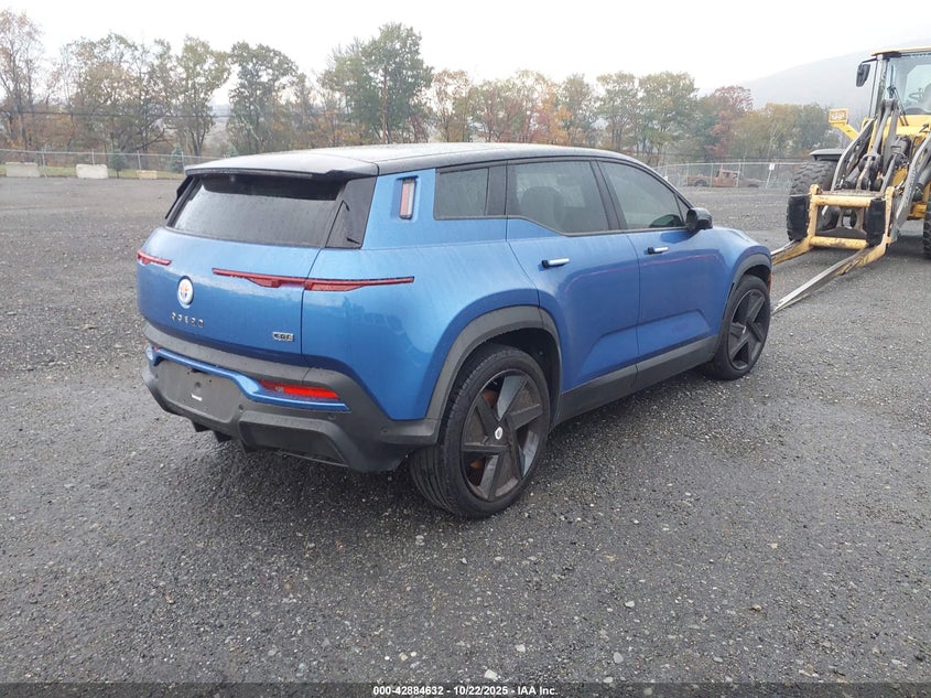Vin: vcf1zbu29pg002350, lot: 43378301, fisker ocean one 20234