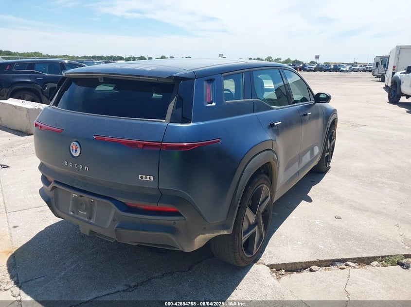 Vin: vcf1zbu2xpg002261, lot: 43378437, fisker ocean one 20234