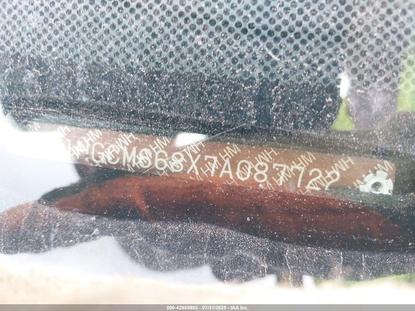 2007 Honda Accord 3.0 Ex VIN: 1HGCM668X7A087722 Lot: 42885993