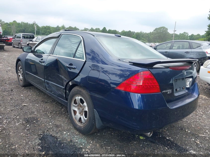 2007 Honda Accord 3.0 Ex VIN: 1HGCM668X7A087722 Lot: 42885993