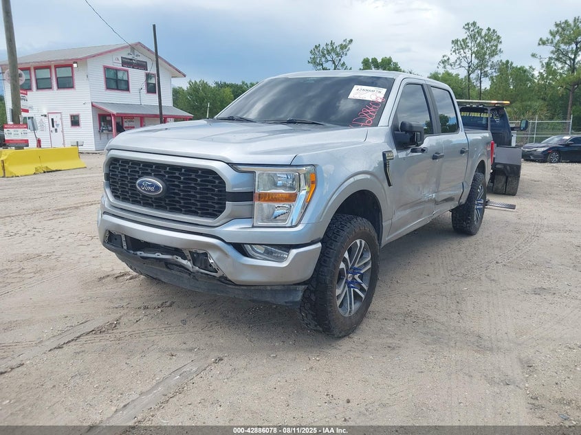 Vin: 1ftew1cp8nfb76480, lot: 43379747, ford f150 supercrew 20222