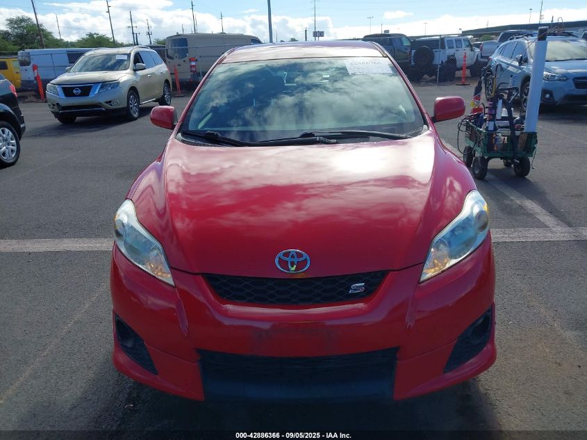 2009 Toyota Matrix S VIN: 2T1KE40E89C011652 Lot: 42886366