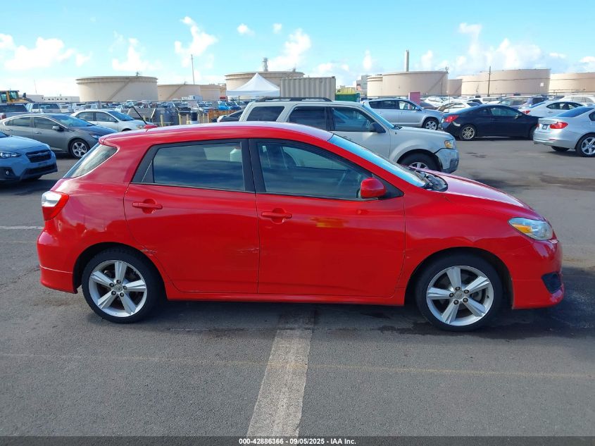 2009 Toyota Matrix S VIN: 2T1KE40E89C011652 Lot: 42886366