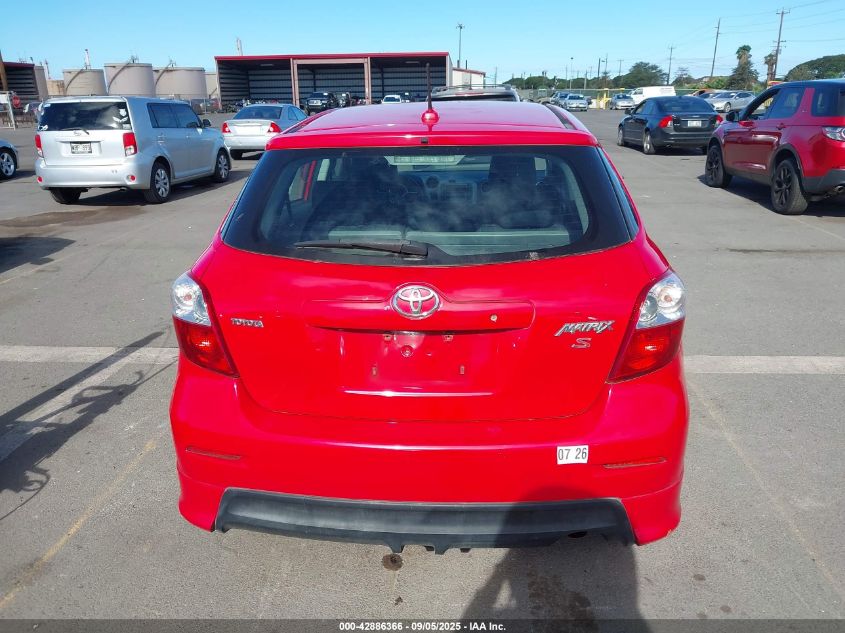 2009 Toyota Matrix S VIN: 2T1KE40E89C011652 Lot: 42886366