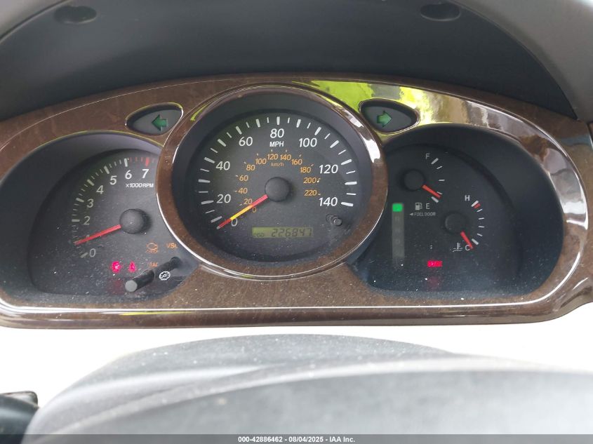 2003 Toyota Highlander Limited V6 VIN: JTEGF21A430082251 Lot: 42886462