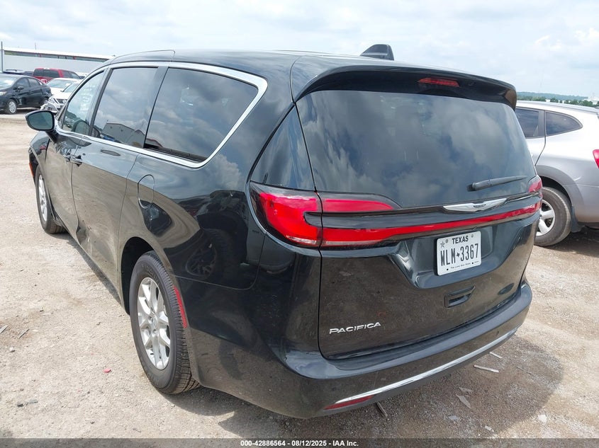 2025 Chrysler Pacifica 3.6 Select Black Lot 111042886564 Vin 2C4RC1BG7SR584131