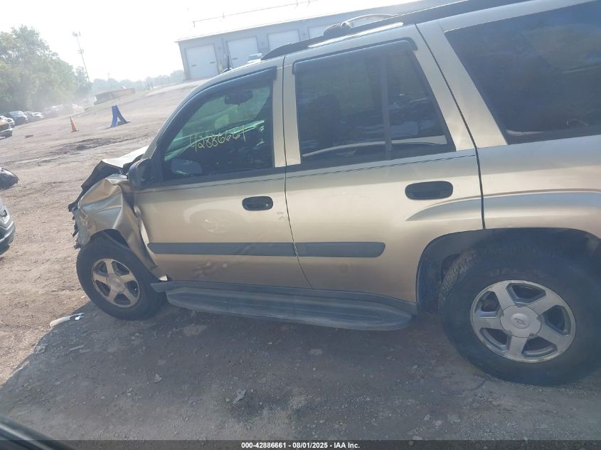 2005 Chevrolet Trailblazer Ls VIN: 1GNDS13S952299702 Lot: 42886661