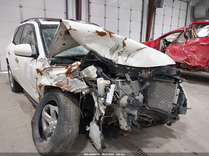 2005 Nissan Murano Sl VIN: JN8AZ08W15W423987 Lot: 42886775