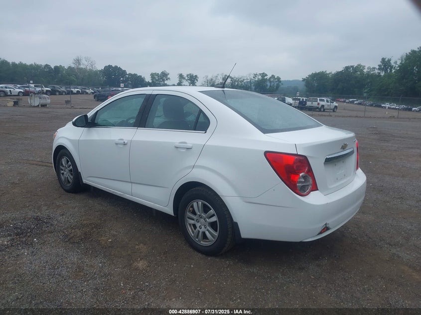 Vin: 1g1jc5sh4d4137803, lot: 43380576, chevrolet sonic lt auto 20133