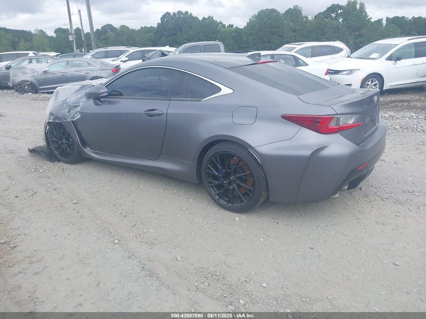 Vin: jthhp5bc3k5007158, lot: 43380759, lexus rc f 20193